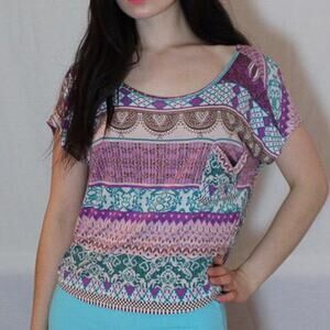 Floral lush summer top